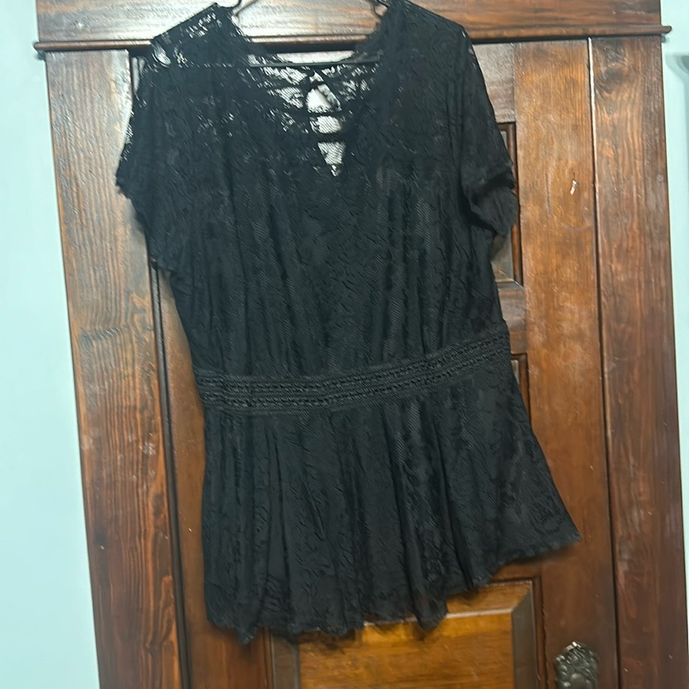 Torrid Lace Peplum Too EUC